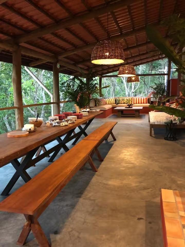 Jardim Botanico Casa Rossa Bungalows & Apartments Morro de São Paulo Kültér fotó