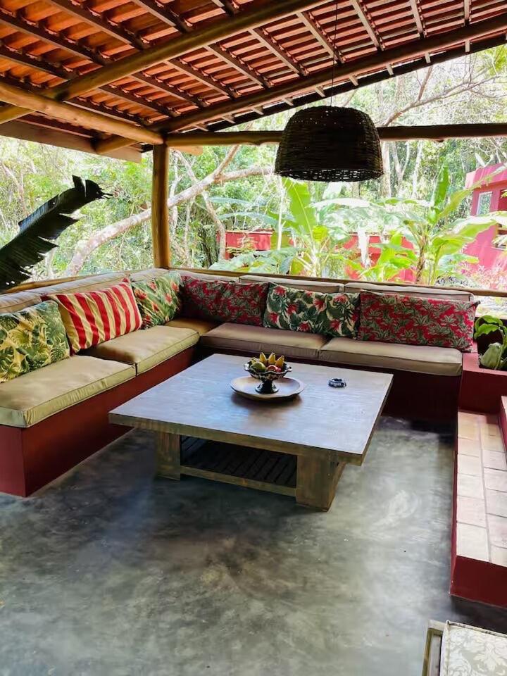 Jardim Botanico Casa Rossa Bungalows & Apartments Morro de São Paulo Kültér fotó